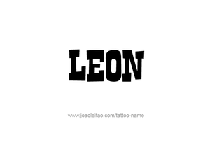 Значение имени Леон