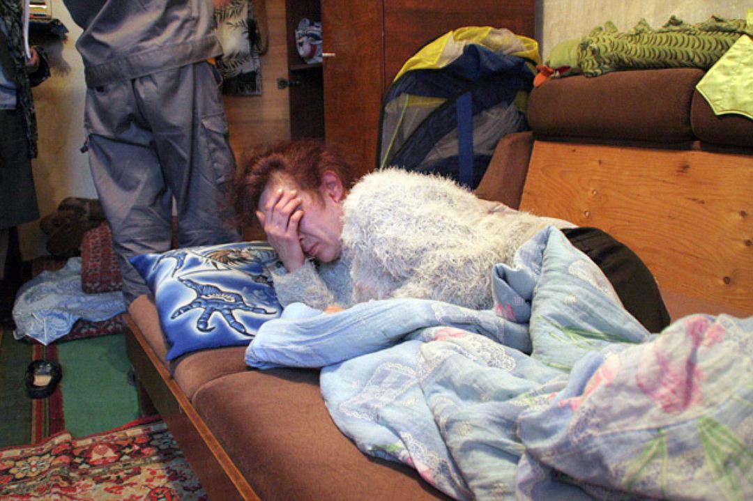 Спящие пьяные зрелые женщины