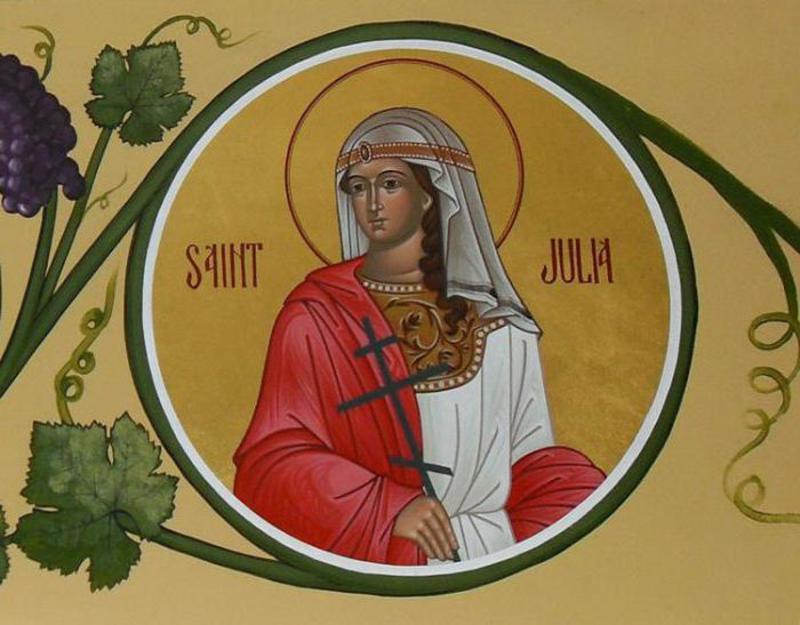 Икона святой Иулии